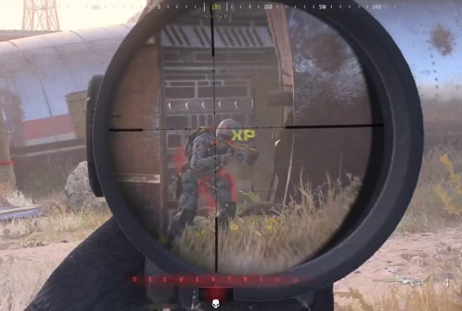 COD MW3のSP-X 80のアイアンサイト
